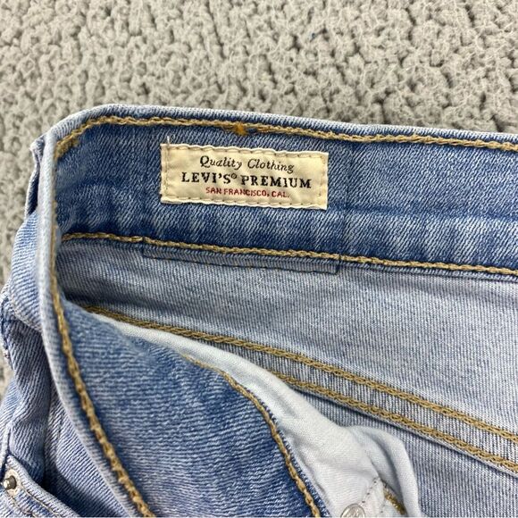 Levi's Premium Women's 724 High Rise Straight Fit Stretch Jeans | Size: 28 - Picture 10 of 14